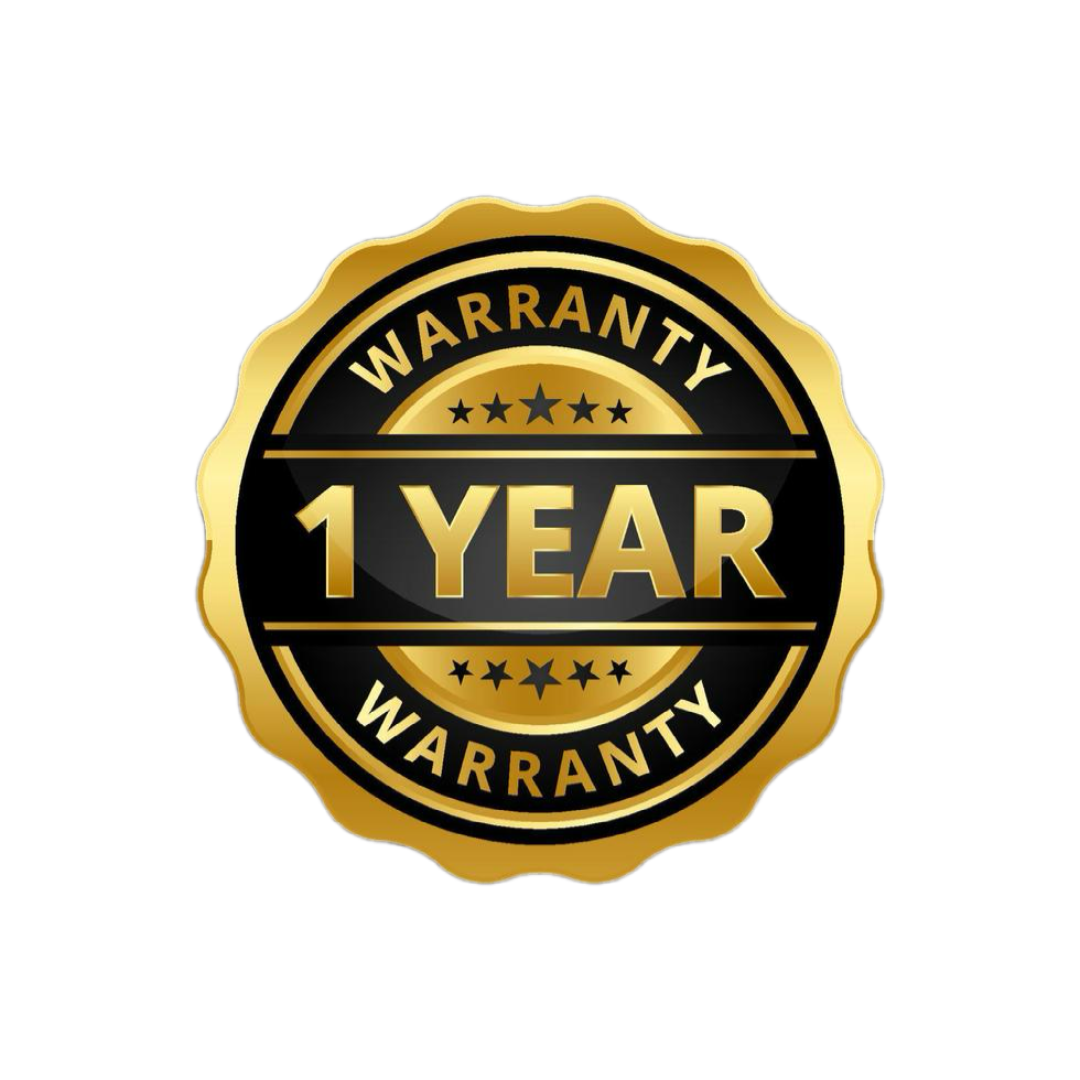 1-Year Warranty